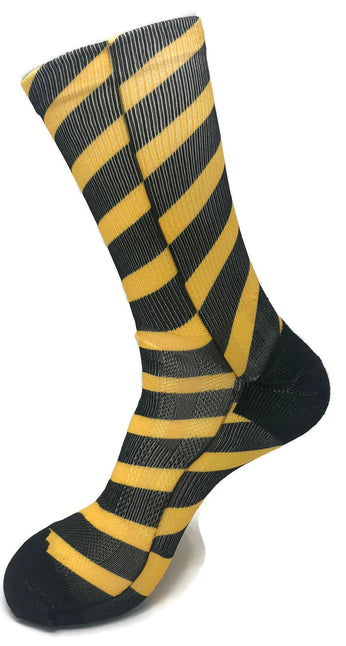 Caution -  SUBLIMATED SOCK - ISD