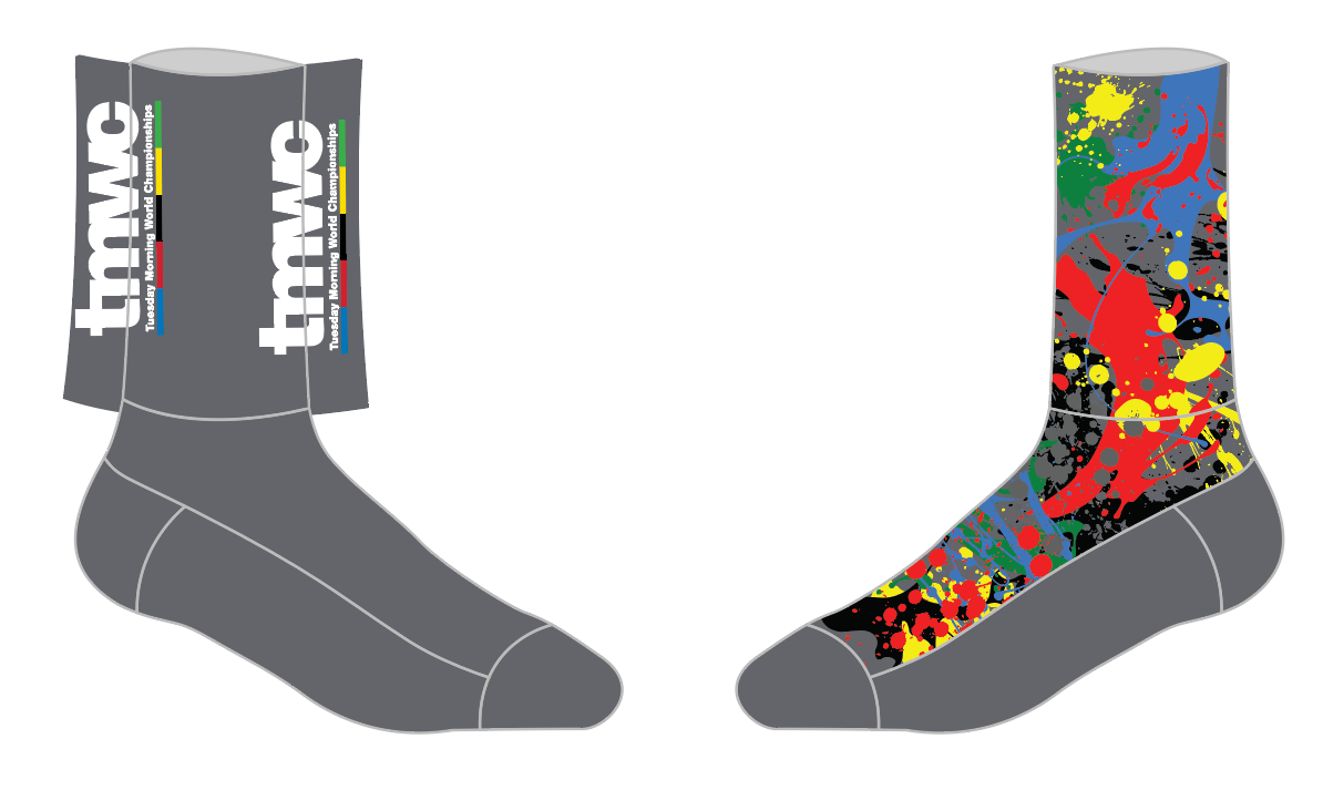 TMWC 20th Year 2022 SUBLIMATED SOCK
